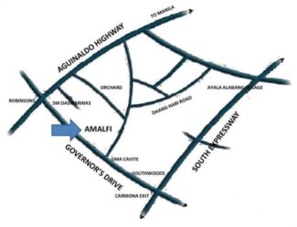 Amalfi Dasmarinas Cavite vicinity map