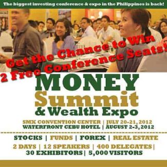 money summit and wealth expo 2012 manila raffle