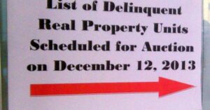 quezon city tax delinquent properties december 2013