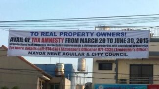 real property tax amnesty las pinas city march 20 june 30 2015 3