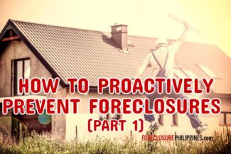 how to proactively prevent foreclosures