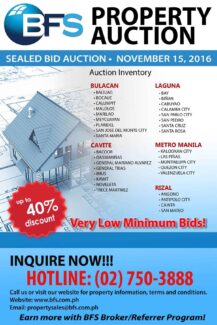 bfs foreclosed properties auction november 15 2016