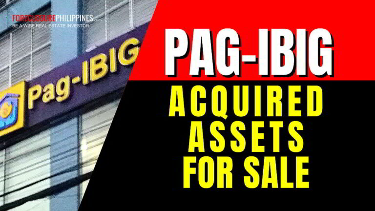 pag-ibig acquired assets for sale 2024