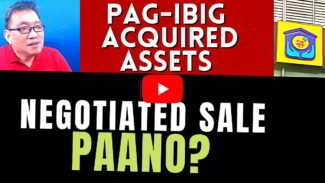 how to buy pag ibig acquired assets negotiated sale