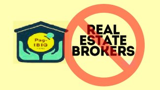 no real estate brokers allowed pag ibig acquired assets