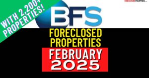 bfs foreclosed properties list as of february 2025