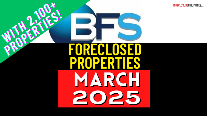 BFS foreclosed Properties list