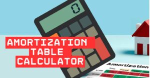 amortization table calculator